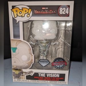 Wandavision Glitter Vision Funko Pop